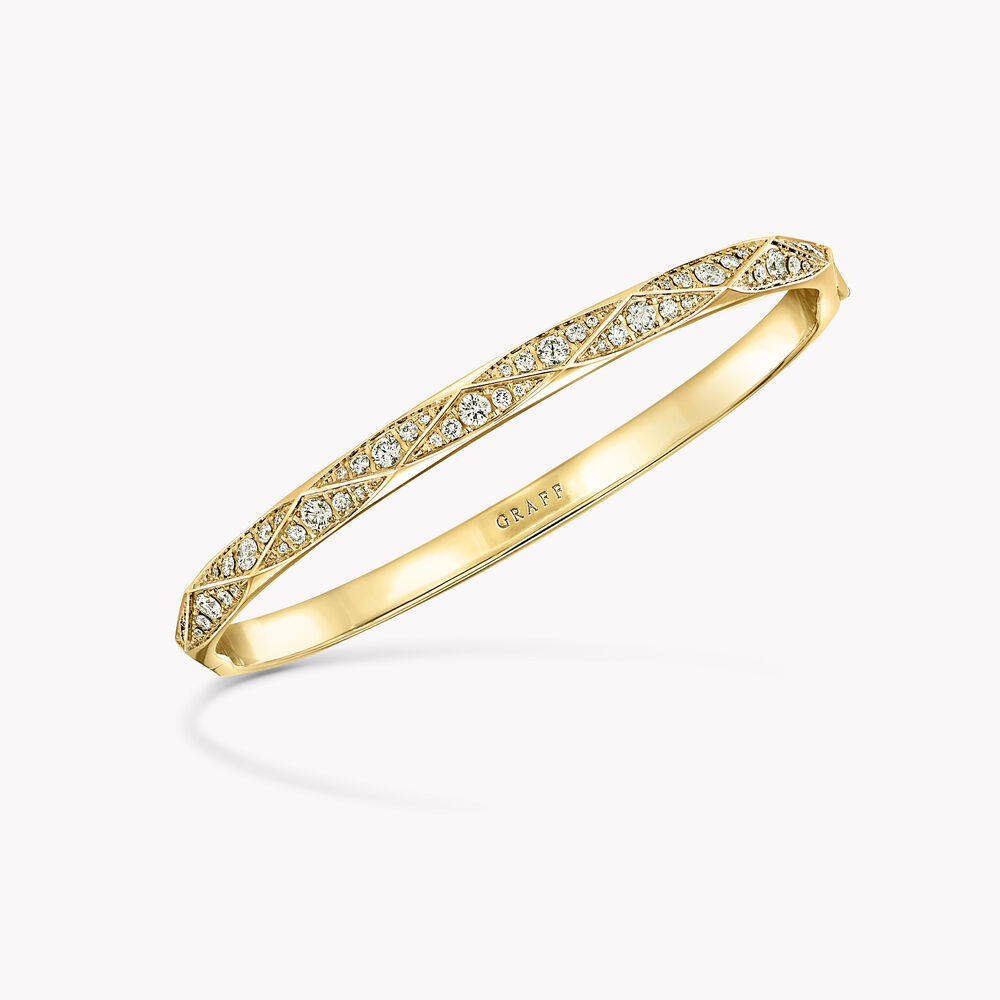 Laurence Graff Signature Pavé Diamond Bangle